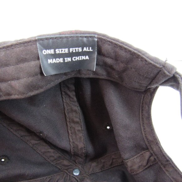 Bone Collector Michael Waddell Embroidered Logo Women's Brown & Pink Cap Hat - Picture 10 of 10